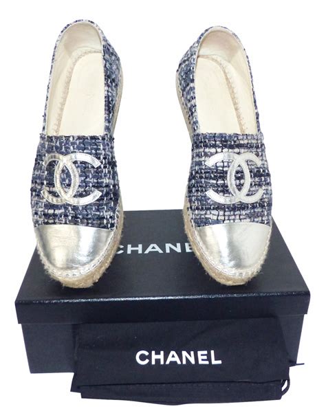 espadrille chanel occasion